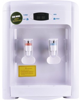 Кулер для воды Aqua Work 36-TDN-ST белый электронный с системой турбонагрева