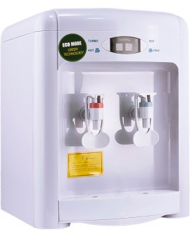 Кулер для воды Aqua Work 36-TDN-ST белый электронный с системой турбонагрева