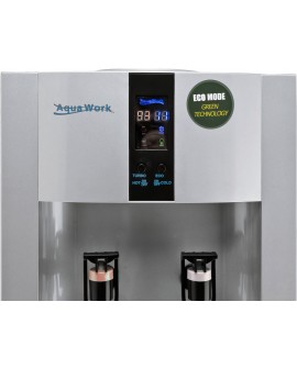 Кулер для воды Aqua Work 16-L/EN-ST серебро компрессорный с системой турбонагрева