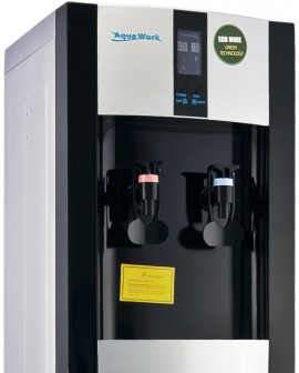 Кулер для воды Aqua Work 16-L/EN-ST черный компрессорный с системой турбонагрева