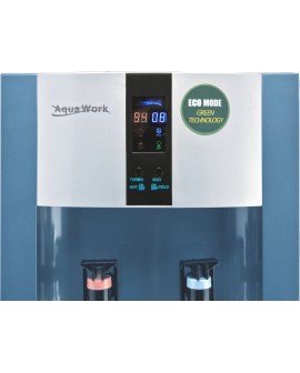 Кулер для воды Aqua Work 16-T/EN-ST синий компрессорный с системой турбонагрева