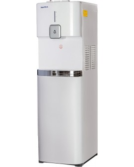 Кулер для воды Aqua Work 1665-S белый с нижней загрузкой бутыли компрессорный