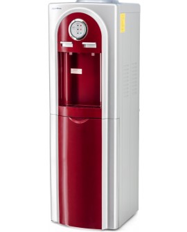 Кулер для воды Aqua Work 5-VB красный со шкафчиком электронный