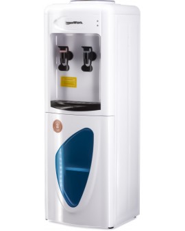 Кулер для воды Aqua Work 0.7-LKR белый со шкафчиком без охлаждения