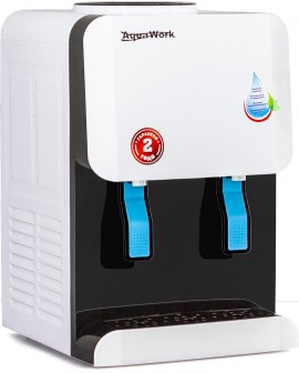Кулер для воды Водораздатчик Aqua Work 105-TWR бело-черный без охлаждения