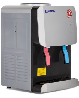 Кулер для воды Aqua Work 105-TDR серебро электронный