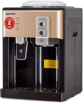 Кулер для воды Aqua Work 19-TD черный-золотой электронный