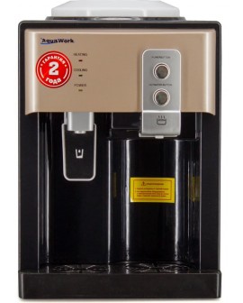 Кулер для воды Aqua Work 19-TD черный-золотой электронный
