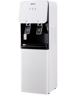 Кулер для воды Aqua Work 24-LD бело-черный со шкафчиком электронный
