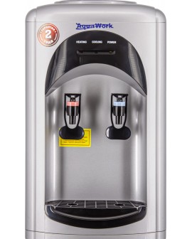 Кулер для воды Aqua Work 17-LR серебро-черный компрессорный