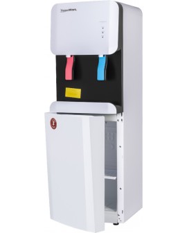 Кулер для воды Aqua Work 105-LRX бело-черный с холодильником компрессорный