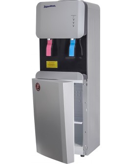 Кулер для воды Aqua Work 105-LRX серебро с холодильником компрессорный