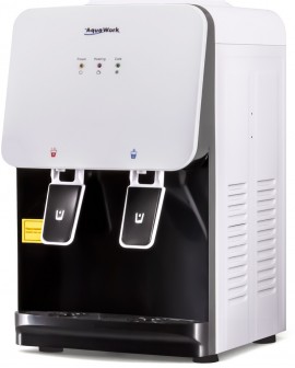 Кулер для воды Aqua Work 24-TD бело-черный электронный