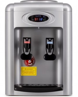 Кулер для воды Aqua Work 0.7-TDR-ST серебро электронный с системой турбонагрева