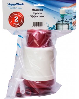 Помпа для воды Дельфин Эко красная (в пакете) Помпа для воды Дельфин Эко красная (в пакете)