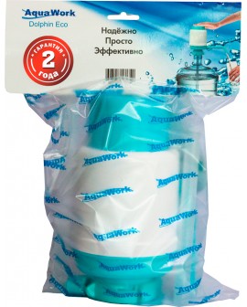 Помпа для воды Дельфин Эко бирюзовая (в пакете) Помпа для воды Дельфин Эко бирюзовая (в пакете)