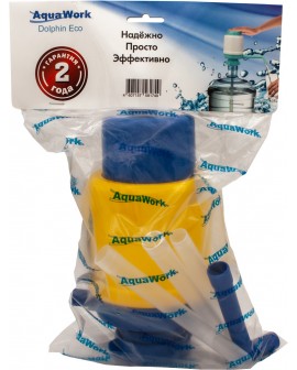 Помпа для воды Дельфин Эко желто-синяя (в пакете) Помпа для воды Дельфин Эко желто-синяя (в пакете)