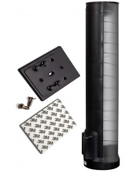 Стаканодержатель Aqua Work NF-1M с пружиной черный Стаканодержатель Aqua Work NF-1M с пружиной черный