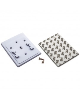 Стаканодержатель Aqua Work NF-1 на шурупах белый Стаканодержатель Aqua Work NF-1 на шурупах белый