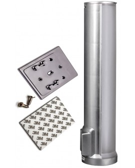 Стаканодержатель Aqua Work NF-1 на шурупах серебро Стаканодержатель Aqua Work NF-1 на шурупах серебро