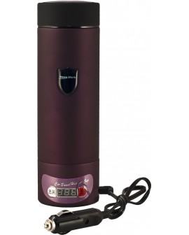 Автотермос с подогревом Aqua Work 006 фиолетовый