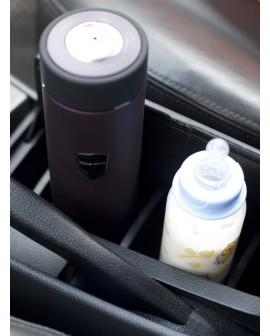 Автотермос с подогревом Aqua Work 006 фиолетовый