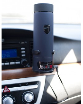 Автотермос с подогревом Aqua Work 006 темно-синий