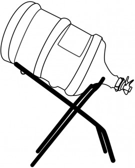 Наклонная подставка под воду 19 литров СРП Наклонная подставка под воду 19 литров СРП