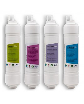 Комплект фильтров для пурифайеров UF 4 х 12 дюймов U тип Комплект фильтров для пурифайеров UF 4 х 12 дюймов U тип