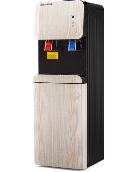Кулер для воды Aqua Work 105-LR Светлый бук со шкафчиком компрессорный