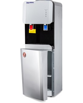 Кулер для воды Aqua Work 105-LKR серебро со шкафчиком без охлаждения