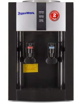Кулер для воды Aqua Work 16-TR серебро-черный компрессорный