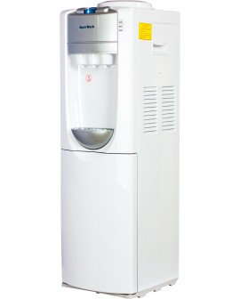 Кулер для воды Aqua Work 712-S-W белый со шкафчиком компрессорный