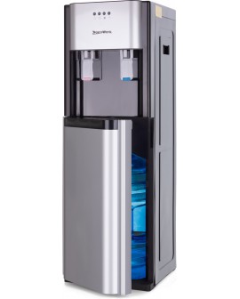 Кулер для воды Aqua Work 41-LDS серебро с нижней загрузкой бутыли электронный