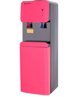 Кулер для воды Aqua Work 105-LDR Фуксия со шкафчиком электронный